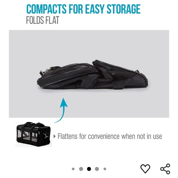 Sherpa Original Deluxe Travel Bag Pet Carrier- Medium - Picture 10 of 13